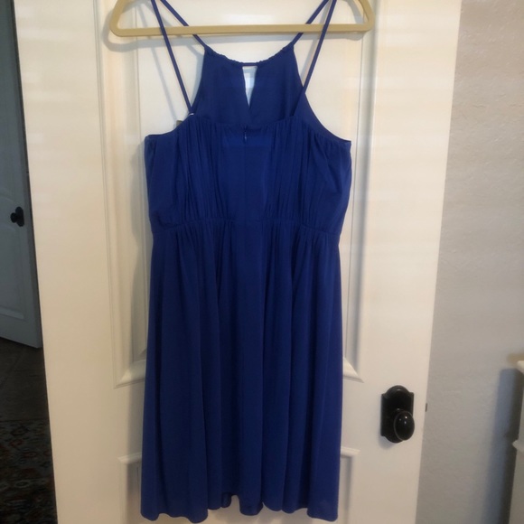 💙NWT💙 J Crew stunning cobalt blue cocktail or bridal or summer party dre… - Picture 5 of 14